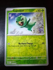 Pokémon Obsidian Flames Capsakid Reverse Holo Common Card 023/197 NM