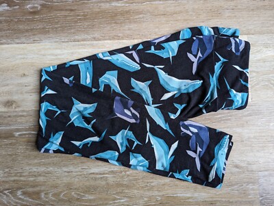 Leggings sur le thème Poisson Licorne De Mer