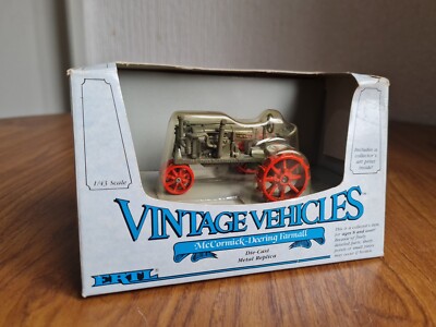 Ertl 1987 1/43 Vintage McCormic Deering Farmall Die-cast Tractor