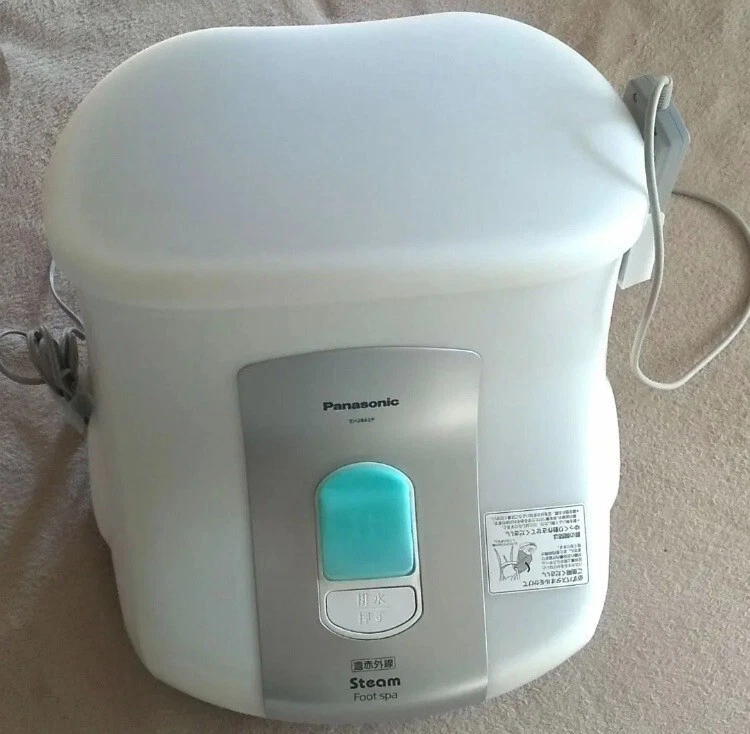 Panasonic Steam Foot Spa Bath Portable infrared heater EH2862P-W Used