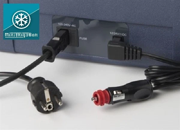 Minifrigo Congelatore Portatile MINIBAR Frigorifero per la BARCA a 12V 24V 220V - Immagine 3 di 4