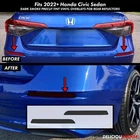 For 2022-2026 Civic Sedan SMOKE Rear REFLECTORS Marker Overlay PreCut Tint Vinyl