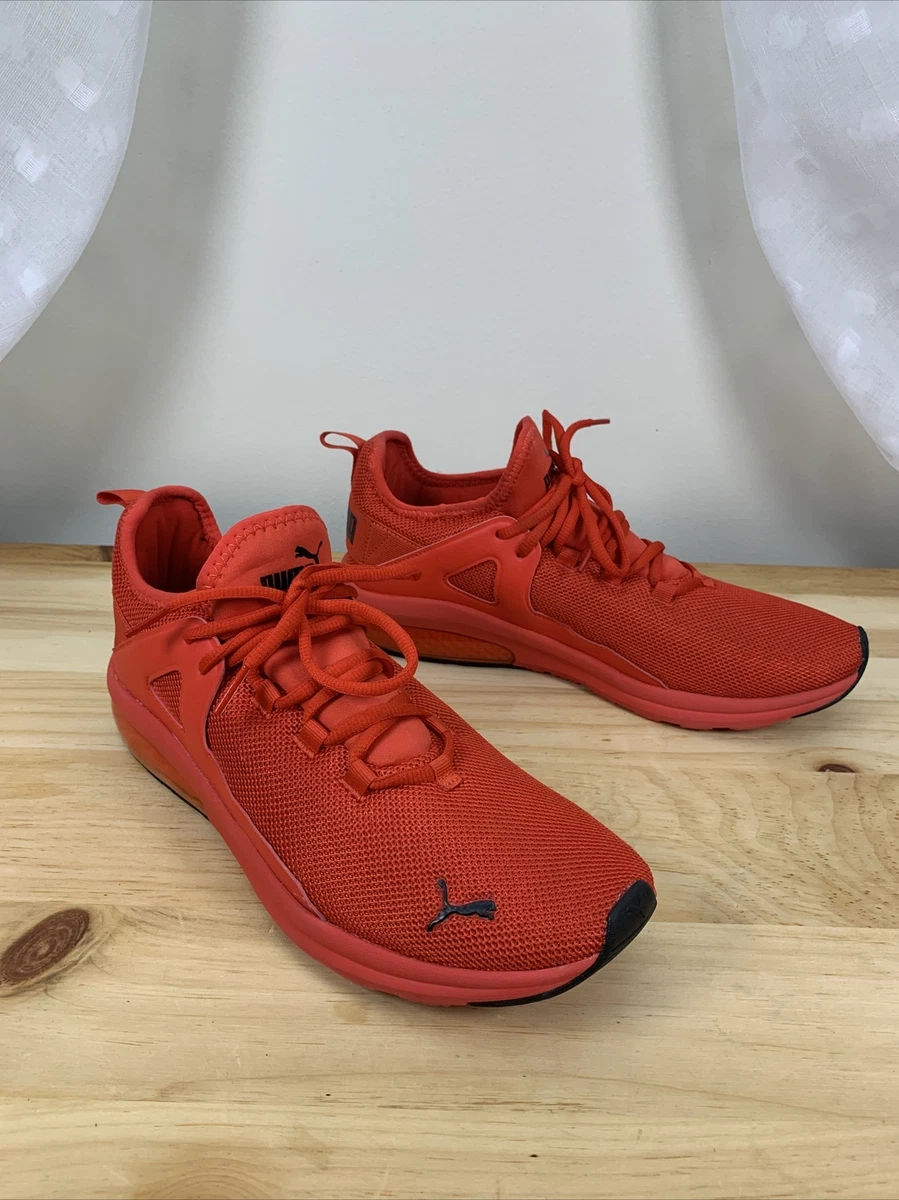 Puma‎ Mens Shoes Size 11.5 Electron 2.0 Sneakers 386454-03 Red Running PUMA MENS RED ELECTRON 2.0 RUNNING SHOE 385669 03 | eBay main image 4