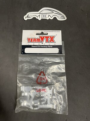 Team VTX Vertex Vintage RC Car Part # VRX-32110 Alum. Rear Lower Suspension Arms