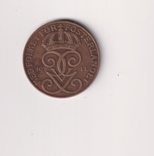Sweden 5 Ore 1911 NICE GRADE COIN .GG332