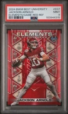 2024 BOWMAN BEST U ELEMENTS OF THE GAME JACKSON ARNOLD RED REFRACTOR /10 PSA 9