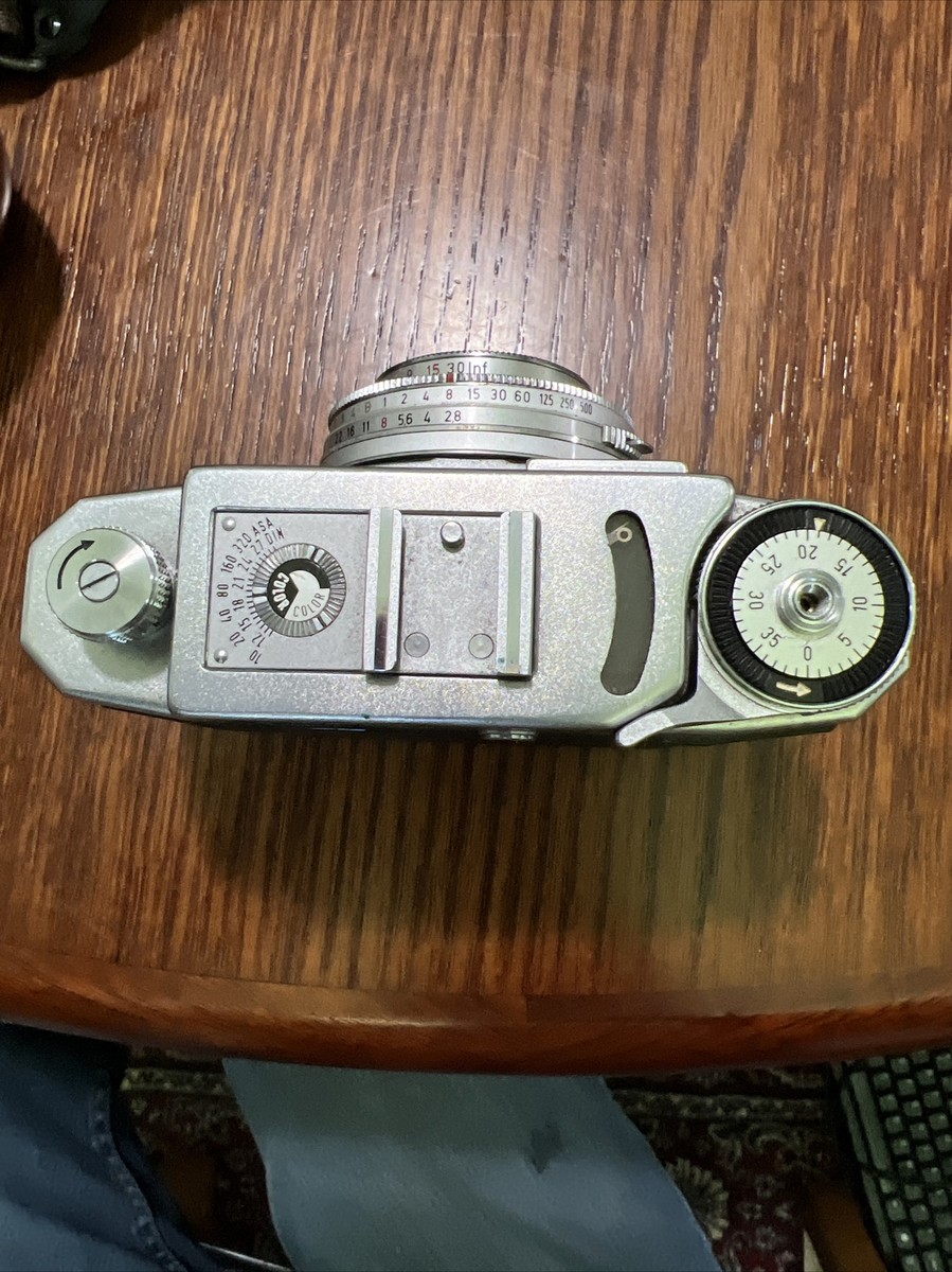 Zeiss Ikon Contina-Matic II 35mm Camera with 45mm f2.8 Pantar Lens