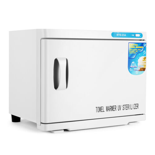 23L Hot Towel Warmer Cabinet UV Sterilizer Beauty Salon Spa Facial Skin Care - Picture 10 of 12