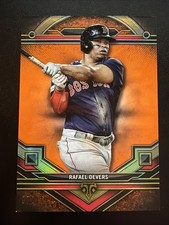 2024 Topps Triple Threads Rafael Devers /199 Orange #131 Boston Red Sox