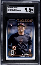 Colt Keith RC  - 2024 Topps Update #US192 Golden Mirror Image Variation Togers