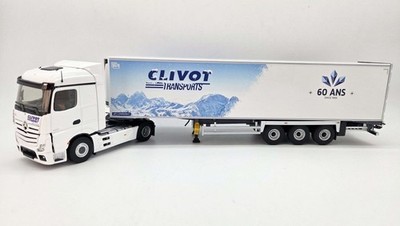 ELIGOR118659 MERCEDES ACTROS 5 REFRIGERATOR LAMBERET 60 YEARS CLIVO TRANSPORT...