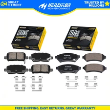 Front and Rear Brake Pads Set for 2005 - 2009 Allure LaCrosse Grand Prix
