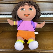 Dora The Explorer Jumbo Plush 22 Fisher Price Mattel 2002 Backpack Rare