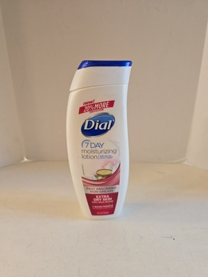 Dial Shea Butter Lotion for Dry Skin, 12 Oz, Fast Absorbing Moisturizer