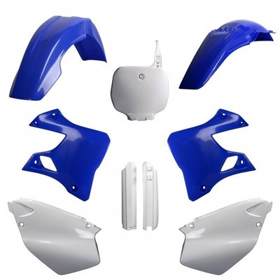 Polisport Plastic Kit Yamaha YZ125/250 96-99 Fenders, Shrouds, # Plates, Fork G
