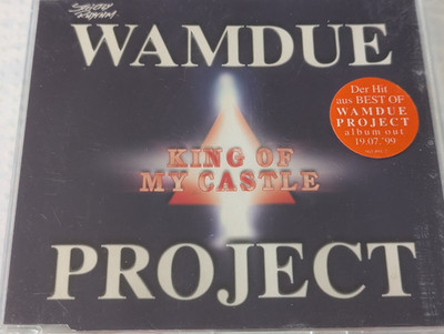 Wamdue Project ''King Of My Castle'' 1999 CD Single 5 Tracks Urban Deep House Ambi