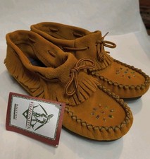 Bastien Industries Hiawatha Moccasins Style 166XX Women's Size 5