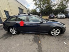 AUDI A6 ESTATE DRIVER SIDE REAR CLEAR WINDOW DOOR GLASS 2011 TO 2018 4G9845206