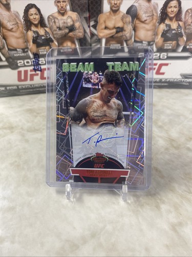Tom Aspinall [Orange] #BTA-TA 2025 Topps Stadium Club Beam Team Autograph card