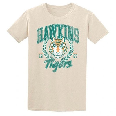 Stranger Things T-Shirt Damen Hawkins Tigers natur