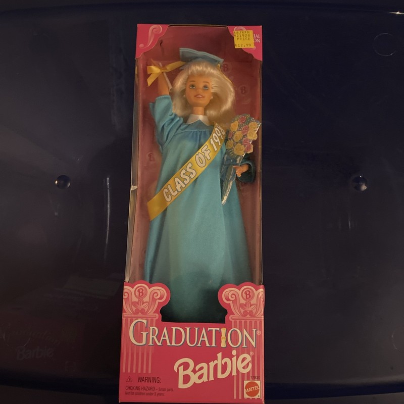Vintage Class of 1998 Graduation Barbie Doll