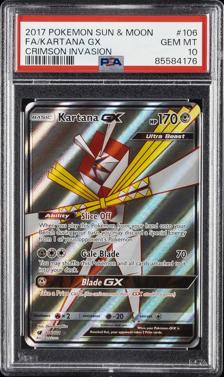 pokemon sun and moon crimson invasion card prices - & - - (Reverse Holo) - Xerneas [Metal] Blade GX GX Take a Prize card Houndour (58/111) [Sun & Moon: