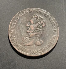 1812 Cuidad Salamanca Wellington Canada Token Coin Breton