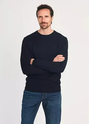 French Connection Pull Tricoté Marine UK XXL 2XL - Photo 1/3