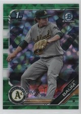 2019 Bowman Chrome Draft Sapphire Edition Green 37/50 Tyler Baum #BDC-109 h7i
