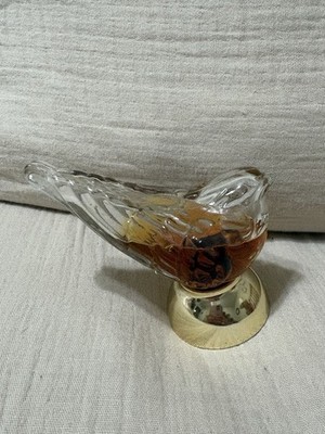 Avon vintage ladies women s Unforgettable cologne perfume songbird decanter 1.5