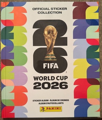 2026 Panini FIFA World Cup Sticker Album - Hardcover USA Edition - IN-STOCK -NEW