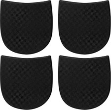 4 Stück Ersatz Gummi Heels Gummisohlen Zum Aufkleben anti Rutsch Schuhsohlen Rep