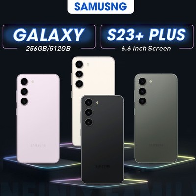 NEW SEALED SAMSUNG GALAXY S23+ PLUS 5G 256GB 512GB FACTORY UNLOCKED US SHIPPING