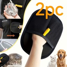 2-Pack Glove Cat Grooming Gloves Cat Hair Remover 2025 New Pet Dog Hair Remover