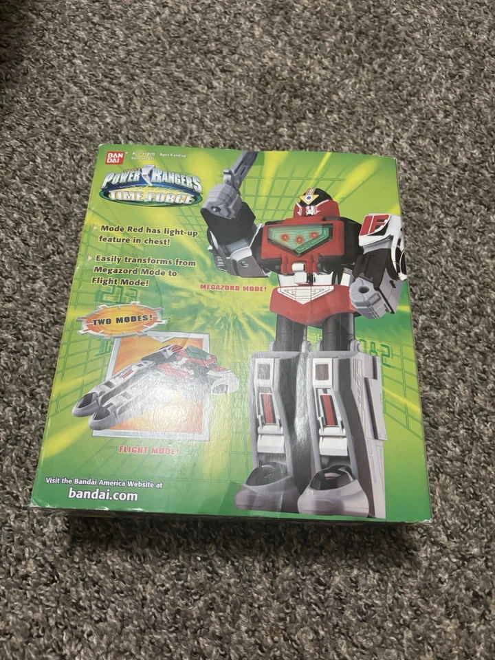 Power Rangers Time Force Megazord Mode Red Figure | Non Transforming - Image 2 of 2