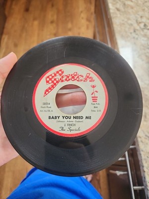 The Specials Northern Soul SATCH 45 BABY YOU NEED ME / FOOL FOR YOUR LOVE SB514