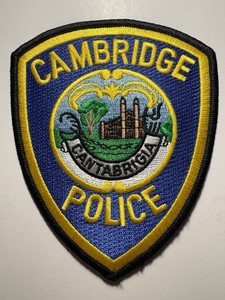 Cambridge Massachusetts Police Patch