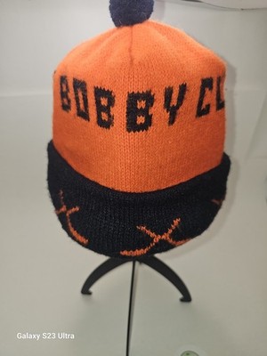 Flyers Hockey Bobby Clarke MVP Knit Hat 3 Time Most Valuable Player 1970s VTG