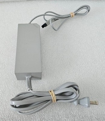 Genuine Nintendo Wii System Console Power Cord RVL-002 & AV Cable