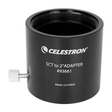 Celestron 1.25" to 2" Rear Cell Adapter for Cassegrain Telescopes Black
