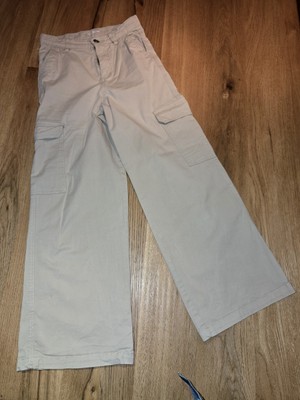 beige Baggy-Hose für Mädchen, Gr. 156, von S'Oliver 