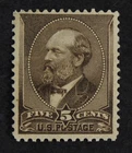 CKStamps: US Stamps Collection Scott#205 5c Garfield Mint LH OG CV$250