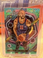 2024 Topps Chrome Cosmic- Jalen Brunson No. 81 Green Refractor #125 /149