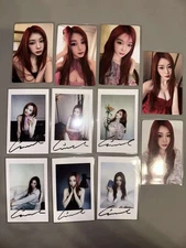 AESPA OFFICIAL GISELLE MAGAZINE BELLA 2.0 PHOTOCARD FULL SET  11ea