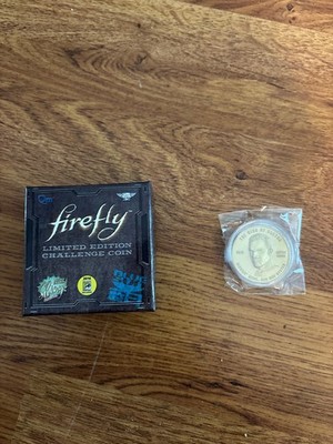 Firefly Challenge Coin Serenity and Hero of Canton Exclusive Loot Crate Coins