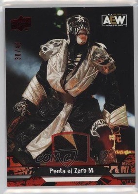 2023 AEW All Elite Wrestling Red Memorabilia 30/49 Penta El Zero M #49 07et