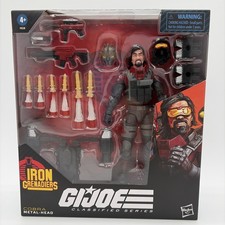G.I. Joe Classified Series Iron Grenadiers Cobra Metal-Head Action Figure 118