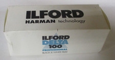 1 ROll Ilford Delta 100 Black and White 120mm Film Outdated 12/2007