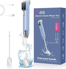 LET'S RESIN Upgraded Resin Mixer Pro,3-Speed Control Epoxy with AI blue 
