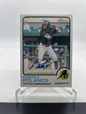 Federico Polanco 2022 Topps Heritage Minor League - Real One Auto #ROA-FP - Auto